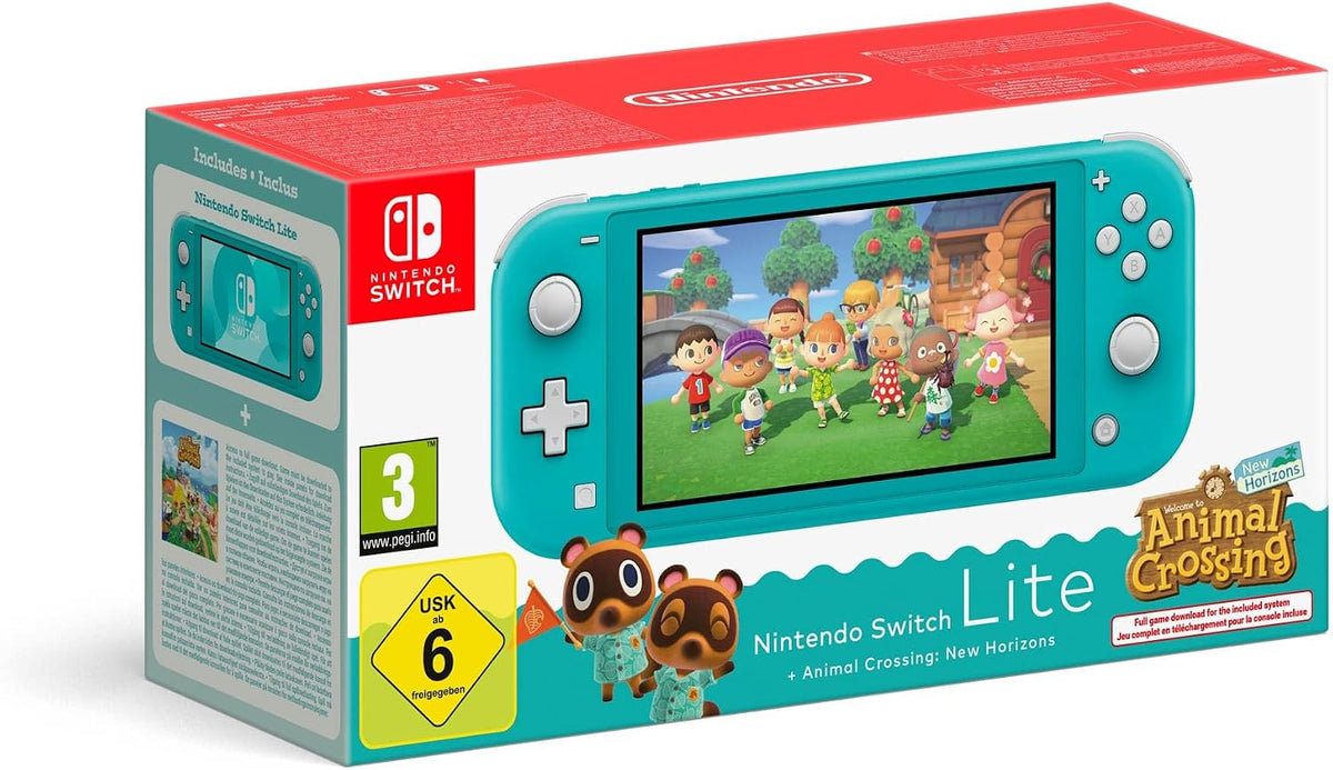 Nintendo Switch Lite console portatile 32 GB + Animal Crossing: New Horizons