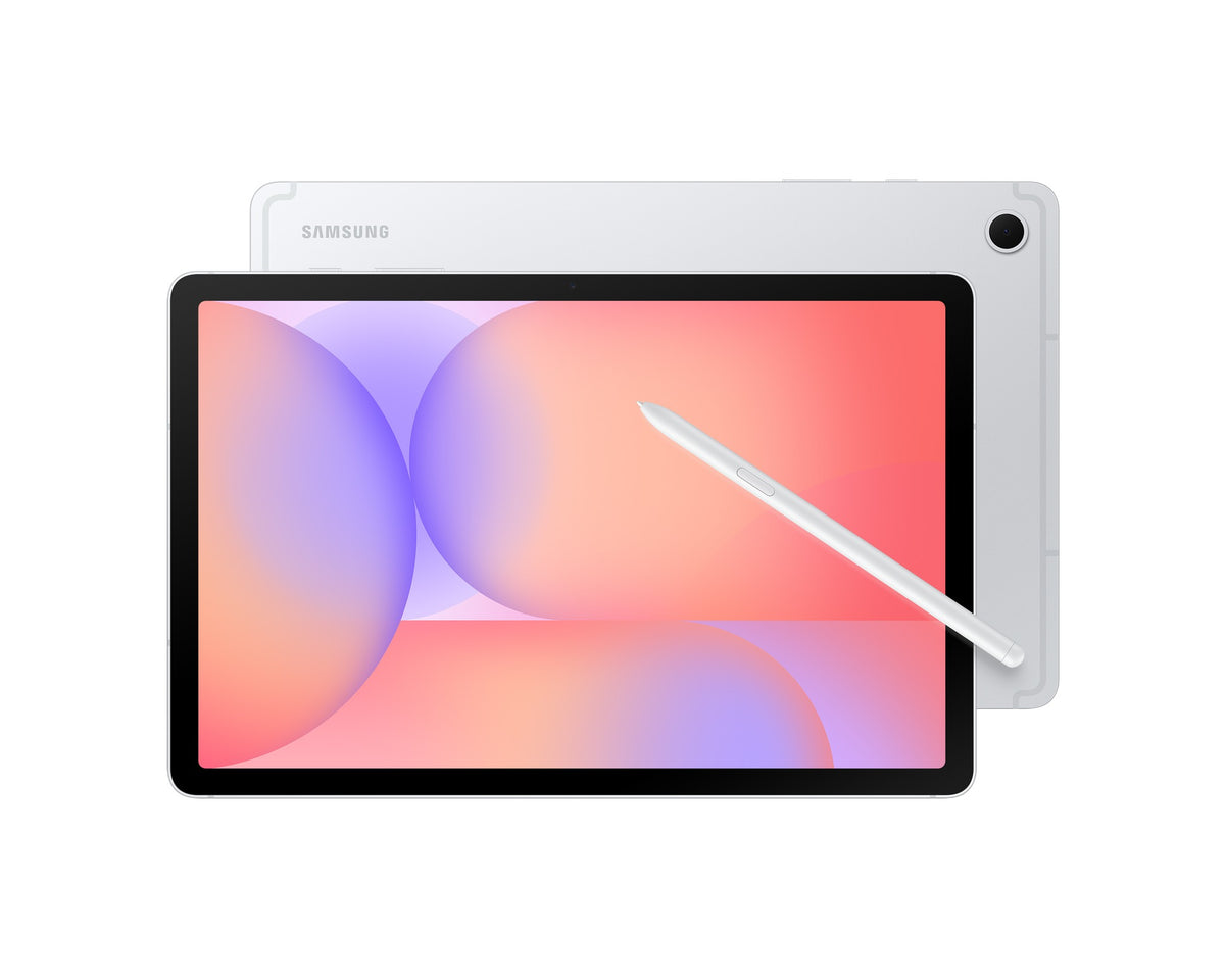 Samsung Galaxy Tab S10 Lite SM-X400 tablet Wi-Fi 6/128 GB Argento – fronte, retro e S Pen