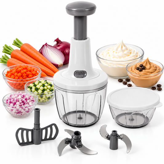 Tritatutto Manuale Chef Rotor 5 Lame | Meridiana