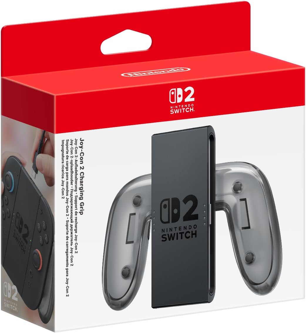 Nintendo Joy-Con 2 Charging Grip impugnatura ricarica Nero — vista 4