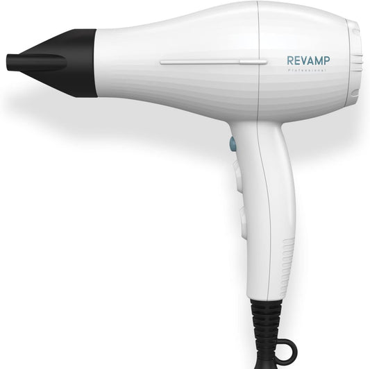 Revamp DR-3850-EU asciugacapelli bianco — vista laterale