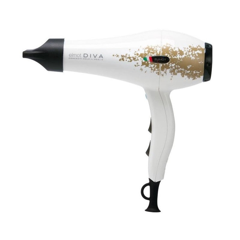 Elmot Diva asciugacapelli 1200 W · Nero