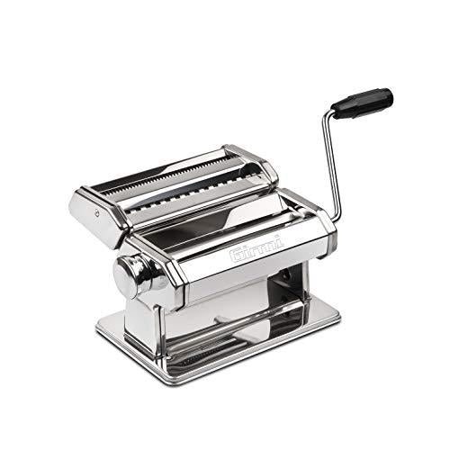 Girmi IM9000 macchina manuale per la pasta in acciaio inox, con manovella