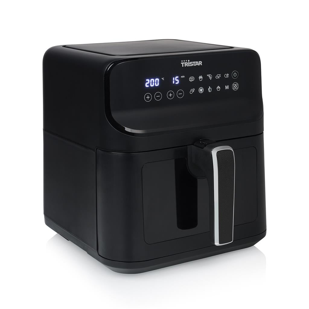 Tristar FR-9037 friggitrice ad aria 6,2 L con finestra, nera