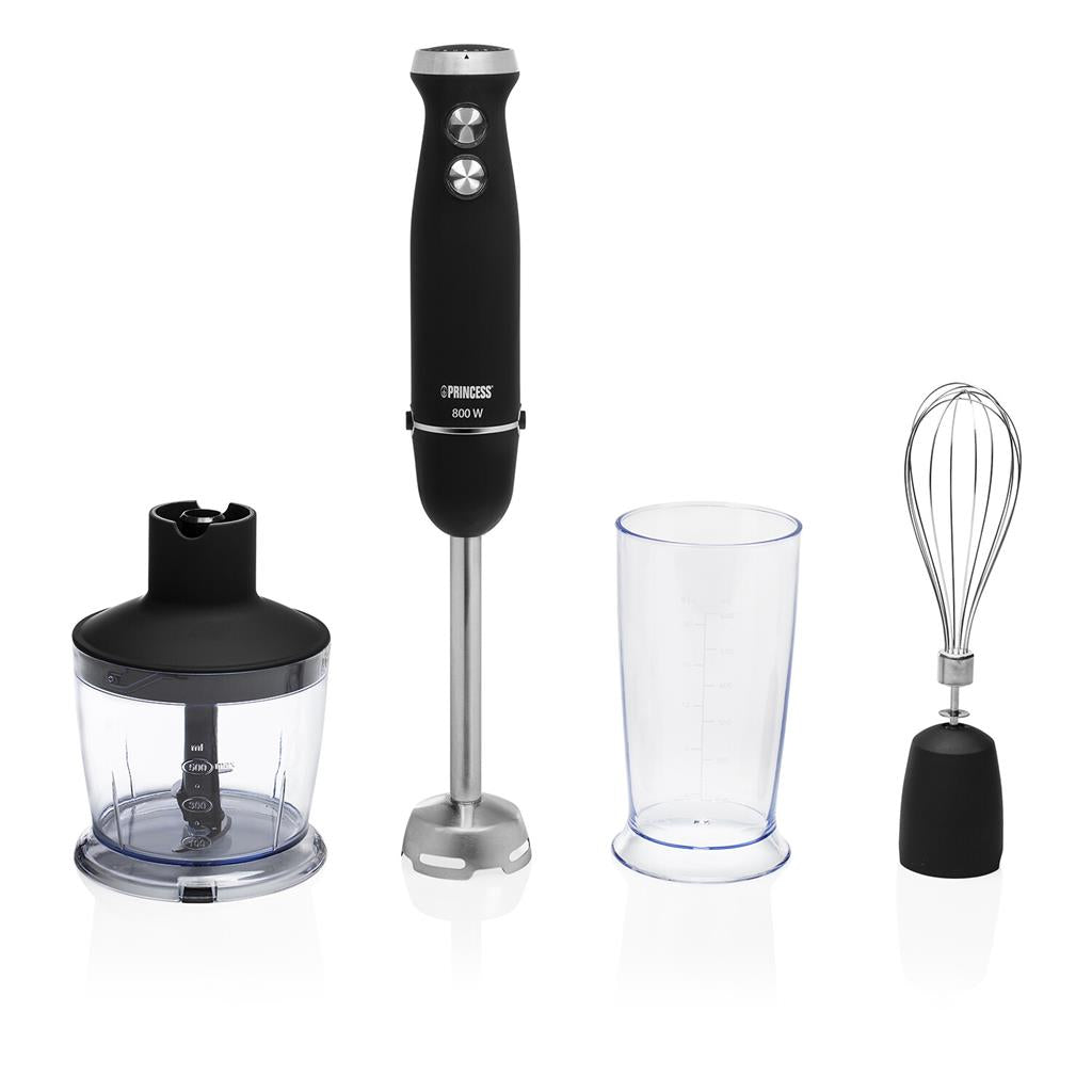 Princess 221220 set frullatore a immersione 800 W, nero – vista 1