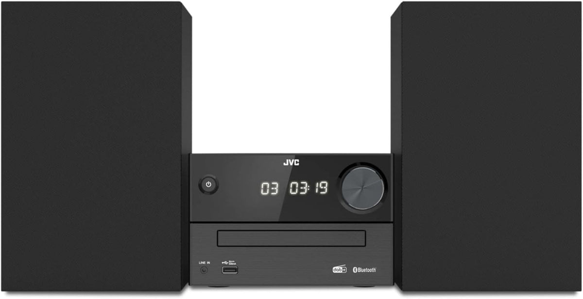 JVC UX-C25DAB Micro sistema Hi-Fi DAB+ CD Bluetooth nero