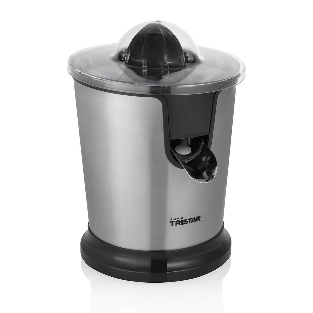 Tristar CP-3007 spremiagrumi 85 W con due coni, acciaio