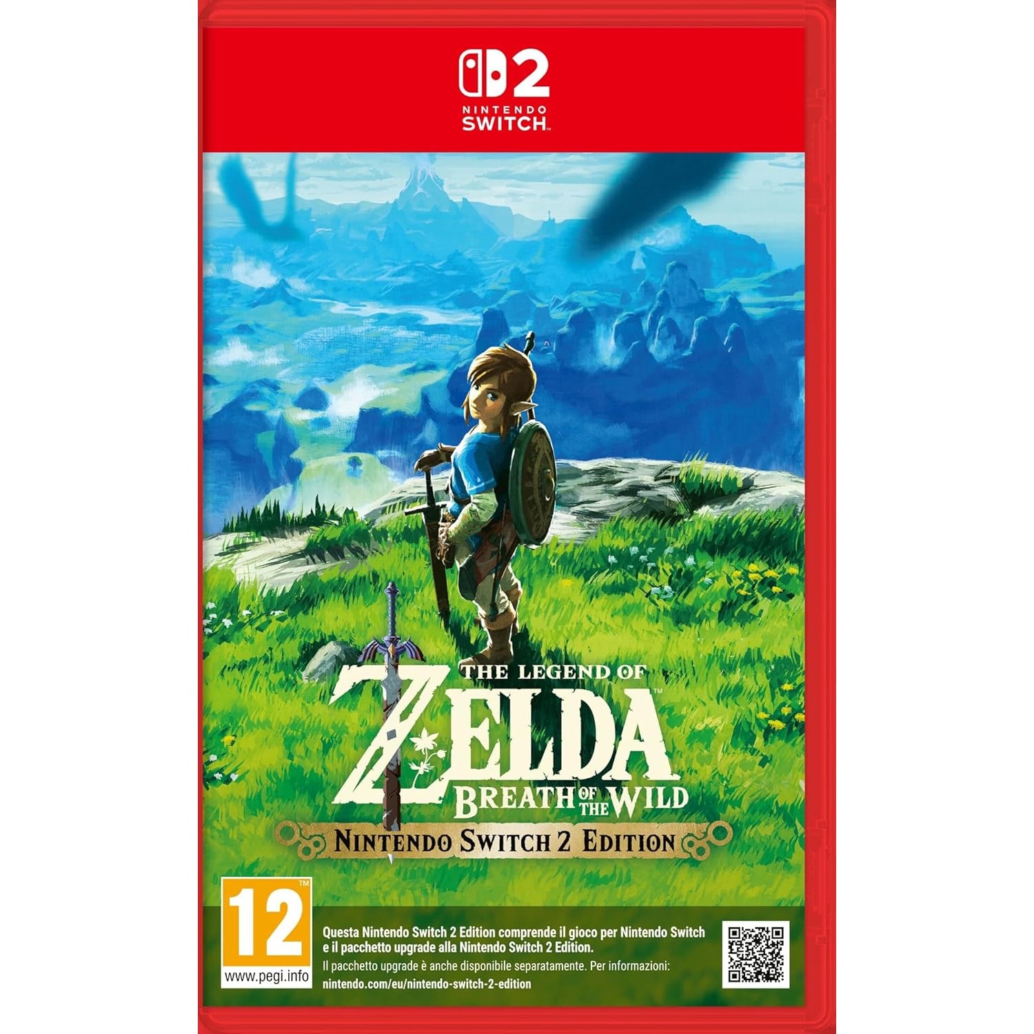 The Legend of Zelda Breath of the Wild Switch 2 Edition – confezione italiana