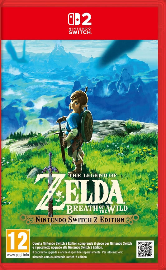 The Legend of Zelda Breath of the Wild Switch 2 Edition – confezione italiana