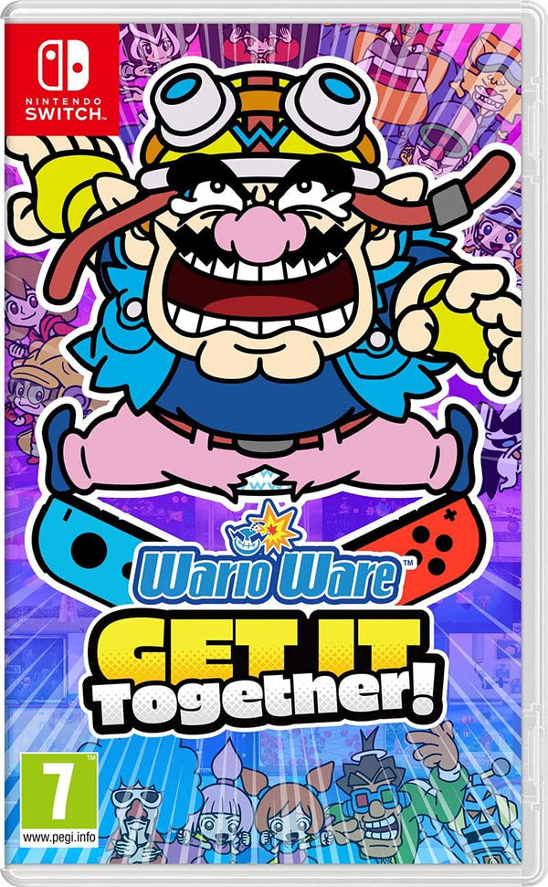 Nintendo WarioWare Get It Together Switch, italiano su scheda