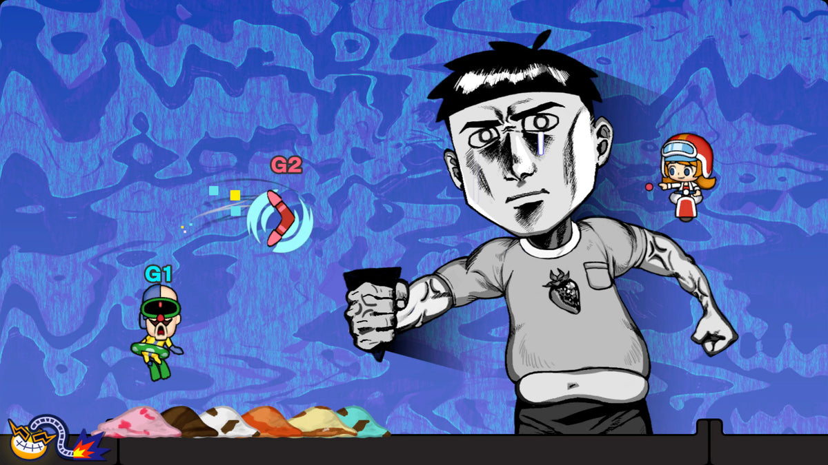 WarioWare Get It Together – schermata ufficiale Nintendo IceCreamLean_Crygor_Mona_itIT