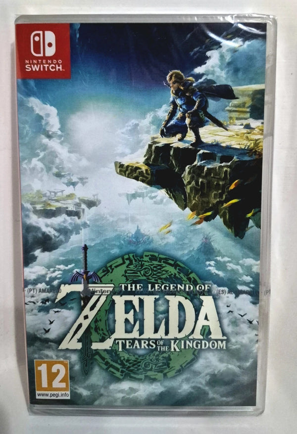 Nintendo Zelda Tears of the Kingdom Switch, confezione inglese