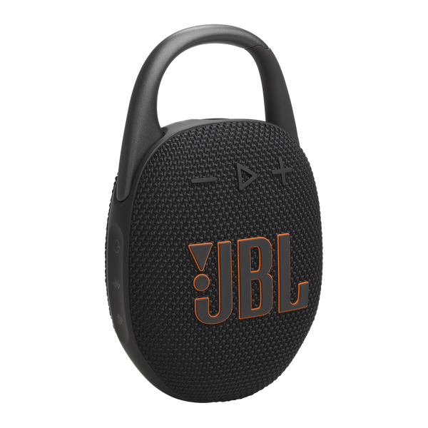 JBL Clip 5 speaker Bluetooth portatile nero con moschettone