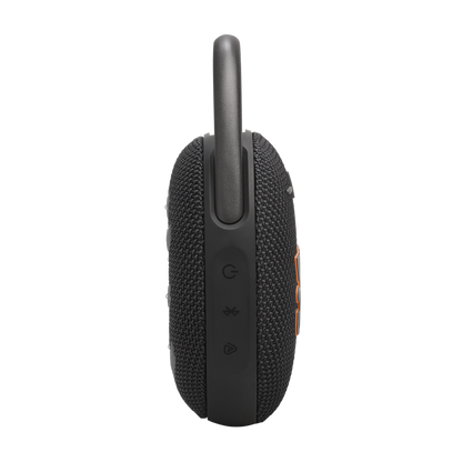 JBL Clip 5 nero — profilo sinistro