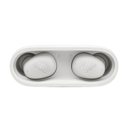 JBL Wave Buds 2 bianco – vista dall’alto