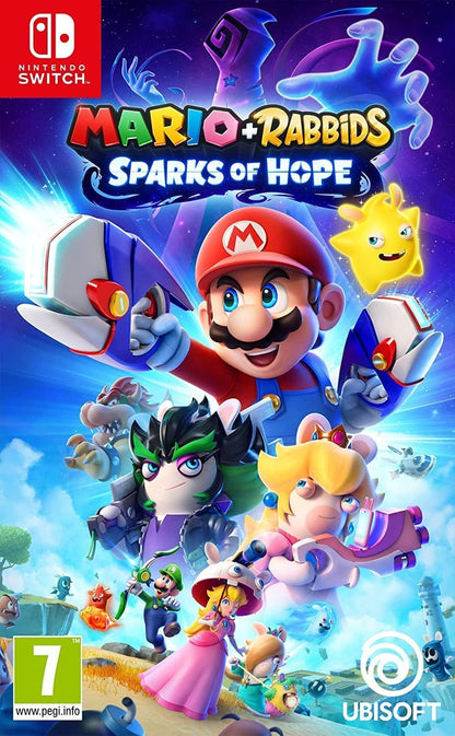 Ubisoft Mario + Rabbids Sparks of Hope Standard Nintendo Switch – copertina inglese definitiva PEGI7