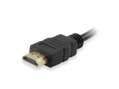 Equip 11903607 adattatore HDMI a VGA con audio, 25 cm, nero – connettore HDMI