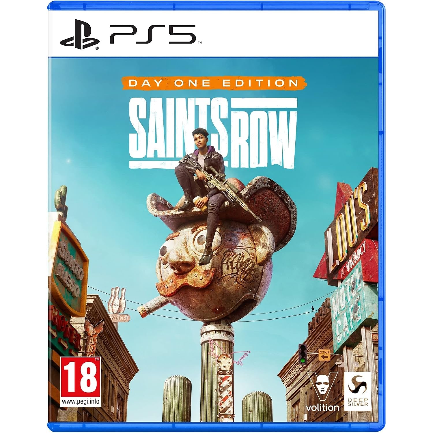Deep Silver Saints Row Day One Edition PS5, confezione IT/ES – confezione Day One PS5
