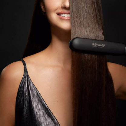 Revamp ST-1600 Progloss Steam Ionic piastra per capelli a vapore Nero – vista 4