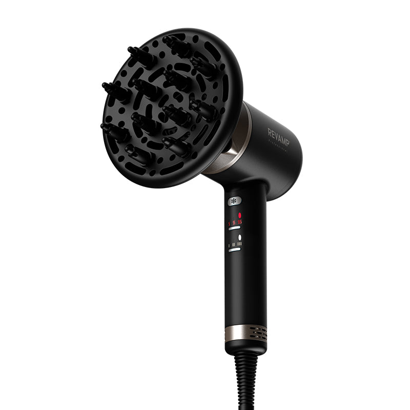 Revamp DR-7000-EU Enigma Precision asciugacapelli 1600 W Nero – vista 3