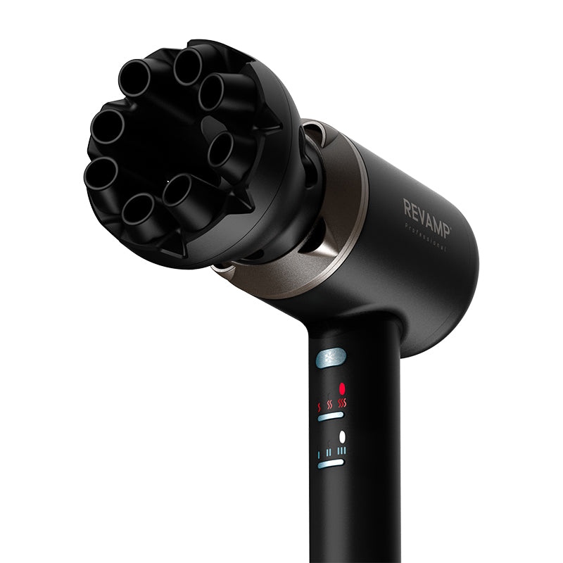 Revamp DR-7000-EU Enigma Precision asciugacapelli 1600 W Nero