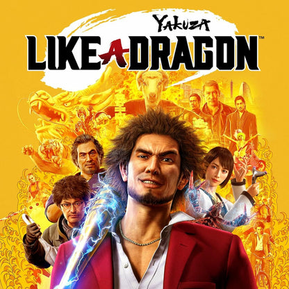 Sega Yakuza Like a Dragon Standard per PlayStation 5 – illustrazione di copertina
