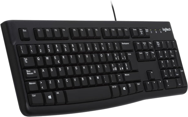 Logitech K120 920-002492 tastiera USB italiana nera