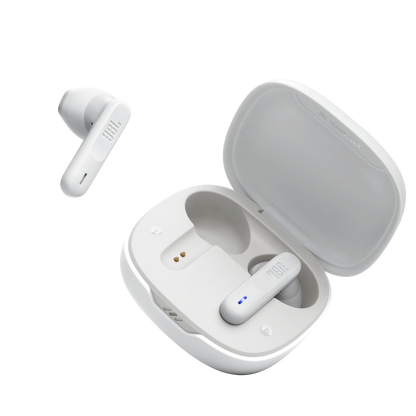 JBL Wave Flex bianco – custodia aperta