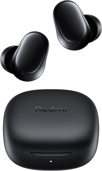 Xiaomi Redmi Buds 6 Play nero – foto principale auricolari e custodia neri