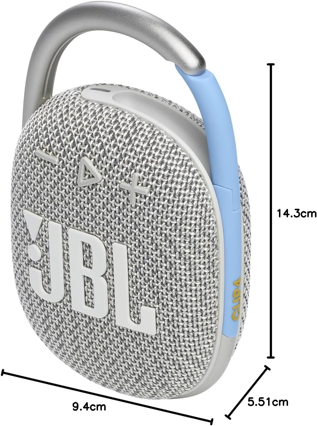 JBL Clip 4 Eco altoparlante Bluetooth Bianco