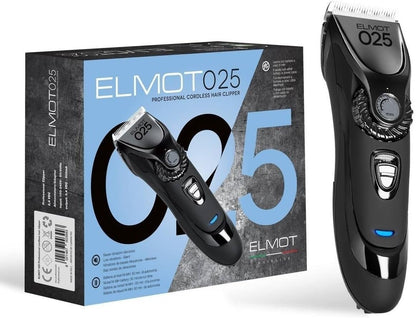 Elmot 025 tagliacapelli cordless Nero