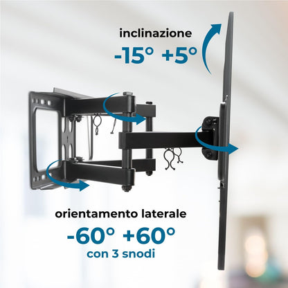 VulTech BTV-D3270LITE nero — Orientamento e inclinazione