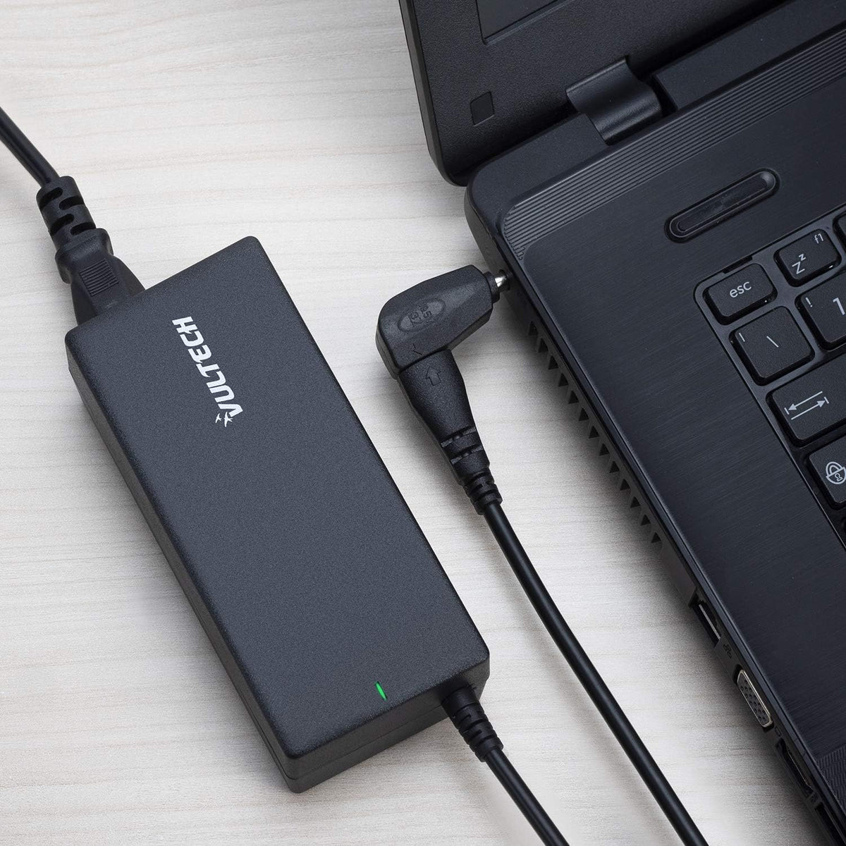 VulTech AU-120W Rev 2.5 alimentatore notebook 120 W, 11 connettori – utilizzo con notebook