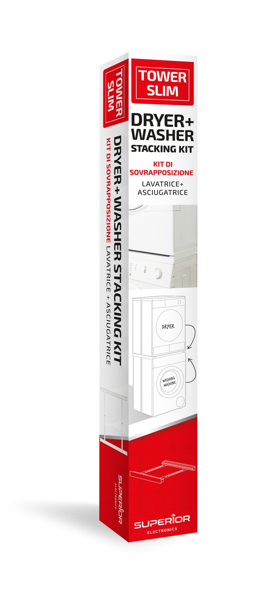 Superior Electronics Tower Slim SUPSLW002 bianco – confezione originale