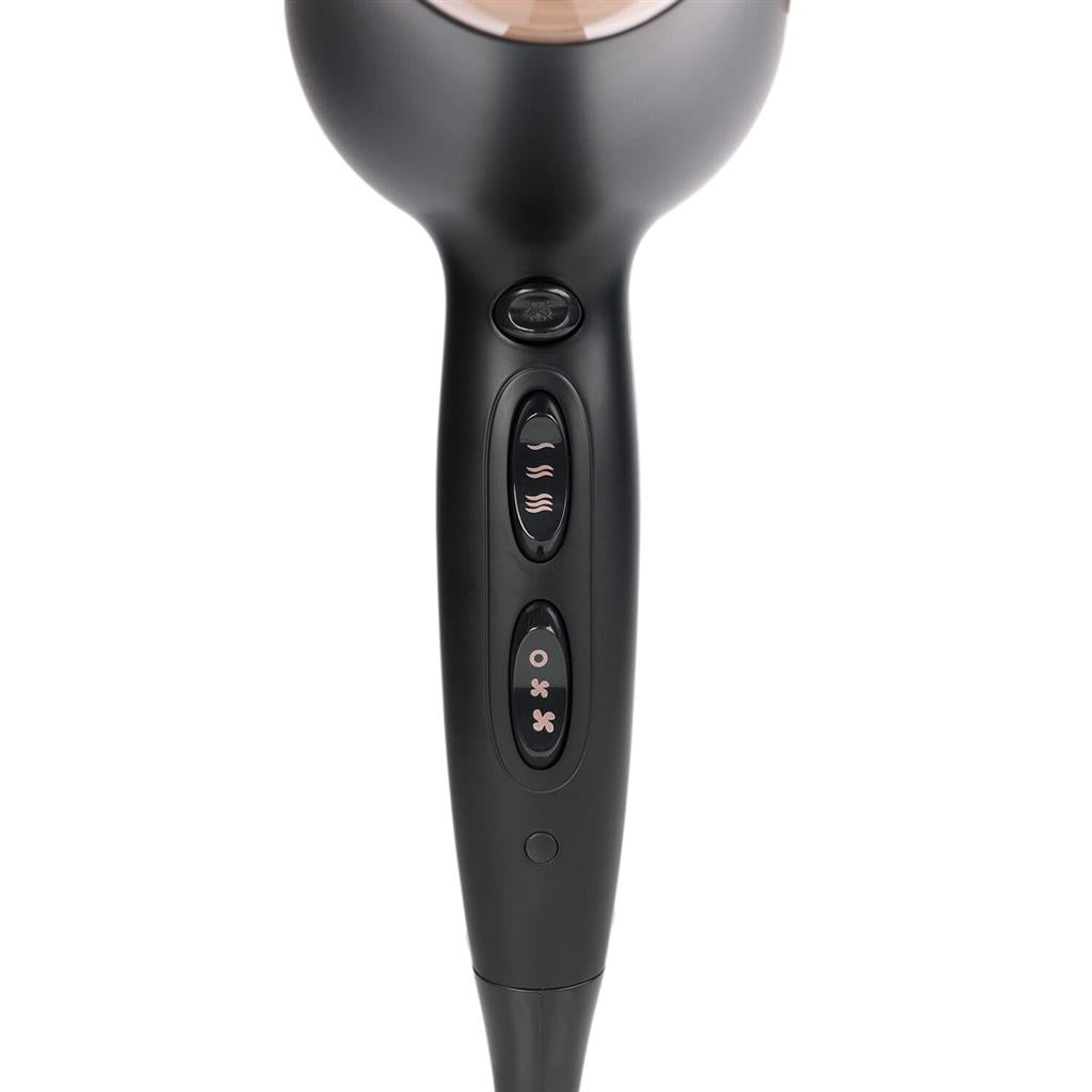 Tristar HD-2451 asciugacapelli 2000 W Nero – dettaglio dei comandi