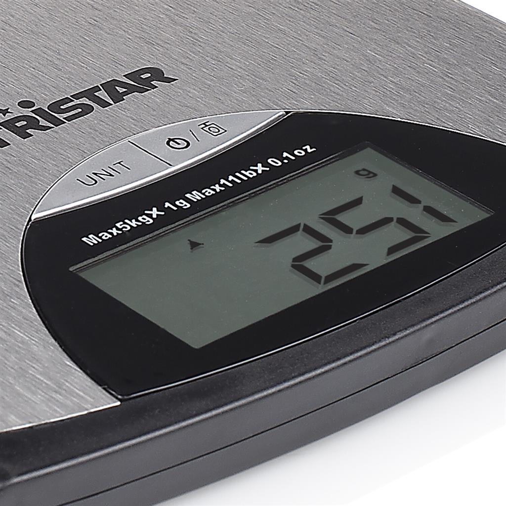 Tristar KW-2435 bilancia da cucina digitale 5 kg – vista 4
