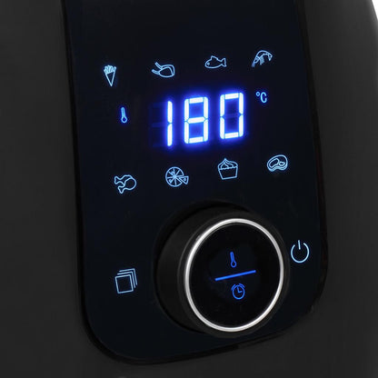 Princess 182025 Digital Aerofryer XXL friggitrice ad aria 4,5 litri Nero e argento – vista 3