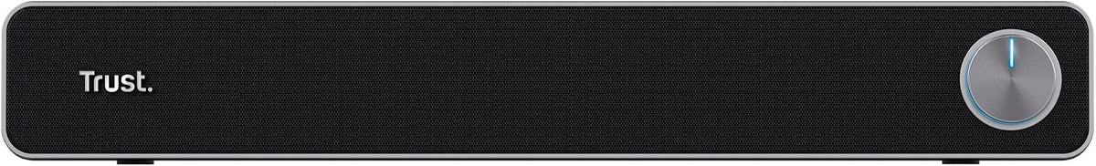 Trust Arys 22946 soundbar per PC 6 W RMS, nera – vista frontale