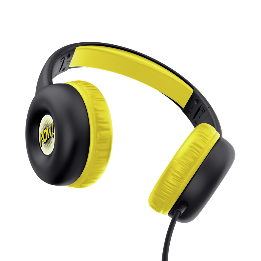 Trust Nouna 25406 cuffie per bambini Nero e giallo – vista 3