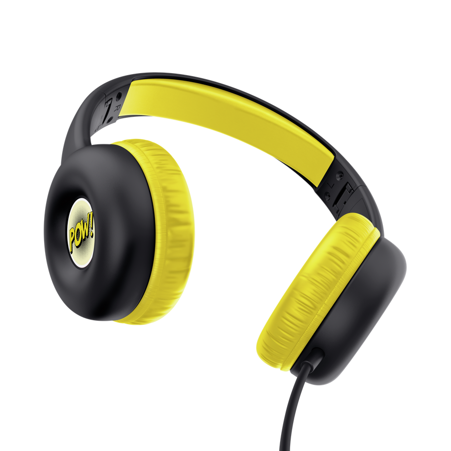 Trust Nouna 25406 cuffie per bambini Nero e giallo – vista 3