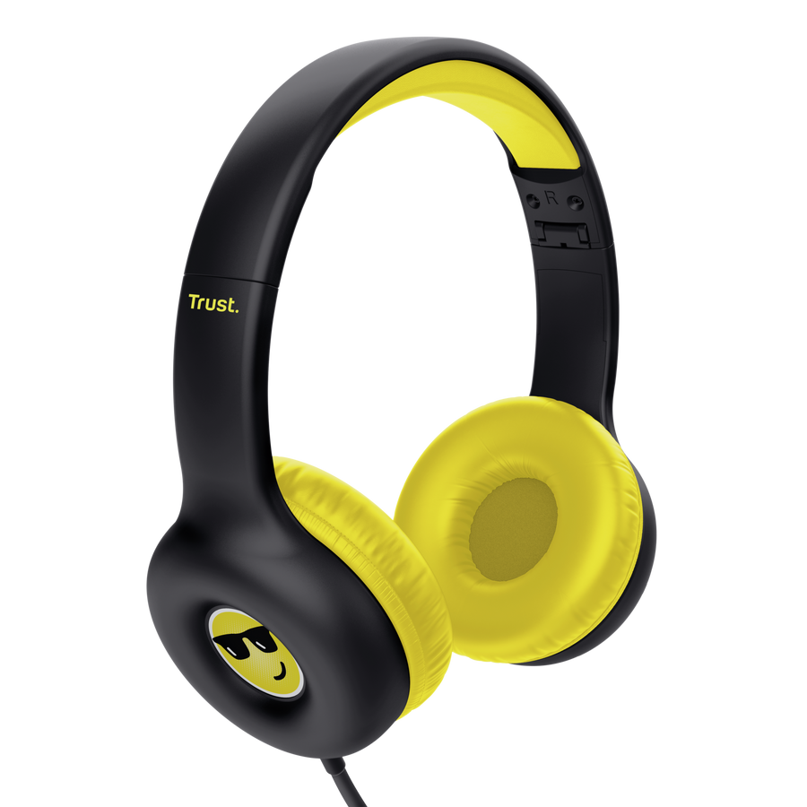 Trust Nouna 25406 cuffie per bambini Nero e giallo – vista 4