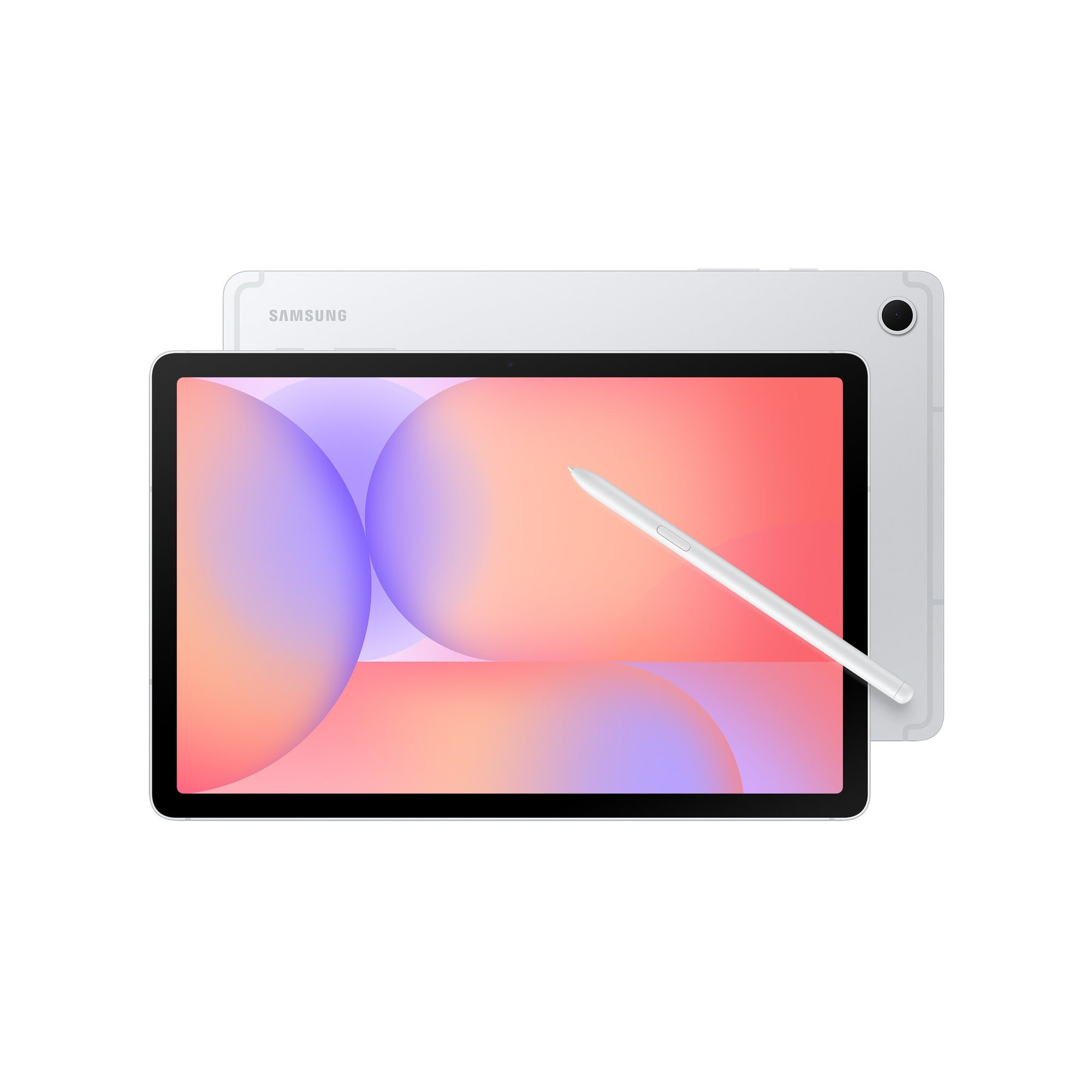 Samsung Galaxy Tab S10 Lite SM-X400 tablet Wi-Fi 6/128 GB Argento – fronte, retro e S Pen