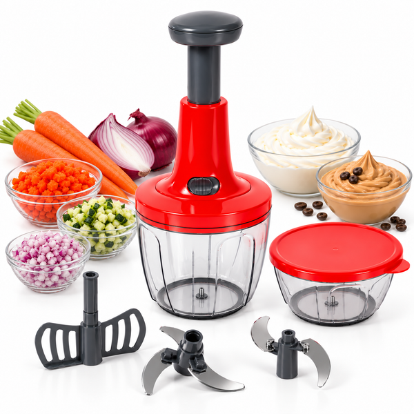 Tritatutto Manuale Chef Rotor 5 Lame | Meridiana