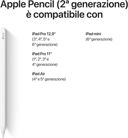 Compatibilità Apple Pencil seconda generazione