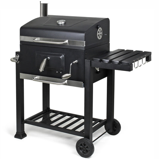 Barbecue a carbonella XXL Meridiana con coperchio e camino
