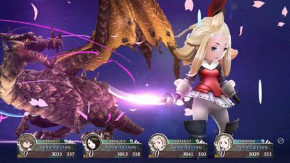 Bravely Default Flying Fairy HD Remaster Switch 2, abilità di combattimento nella versione italiana