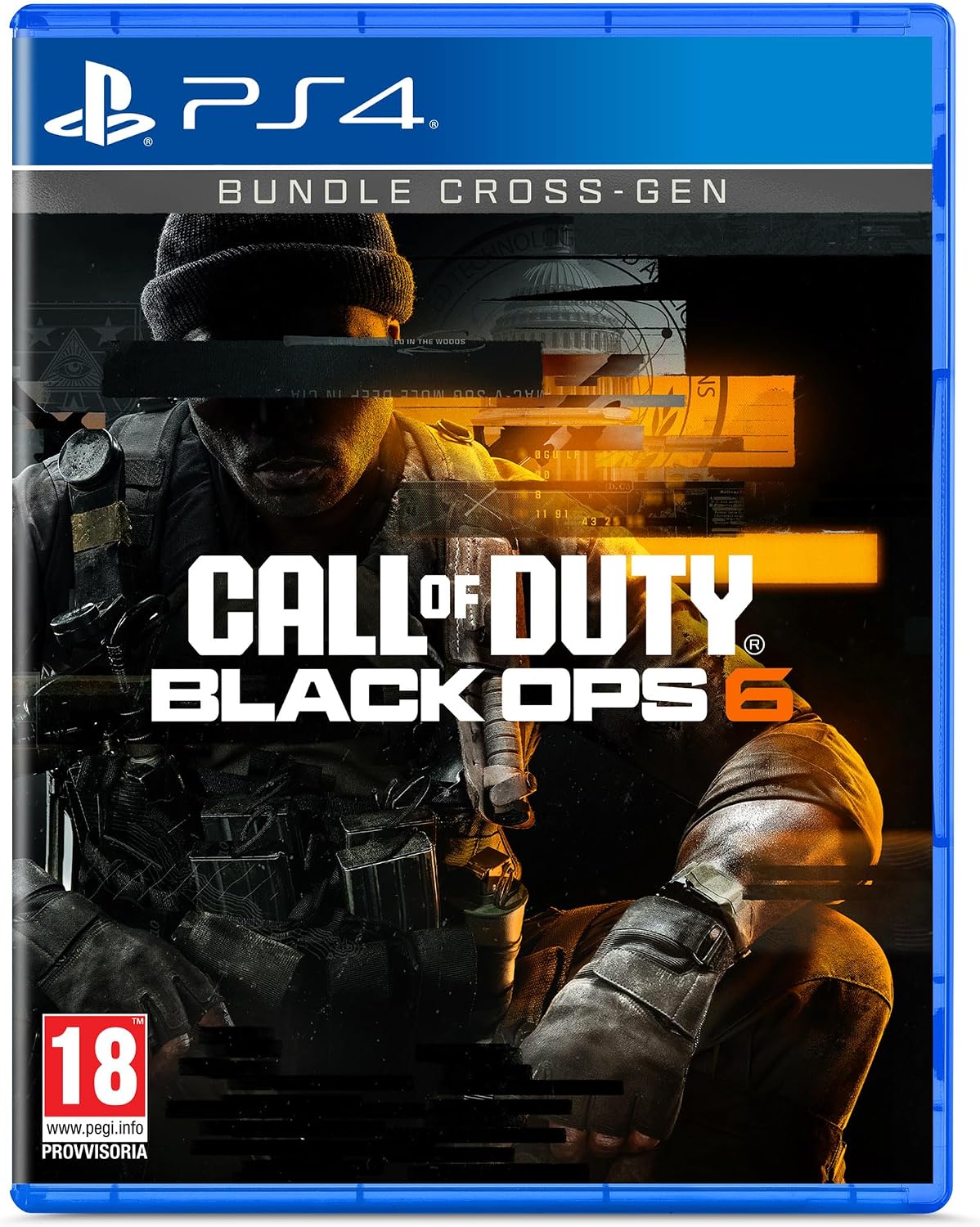 Call of Duty Black Ops 6 per PS4, confezione italiana - fronte
