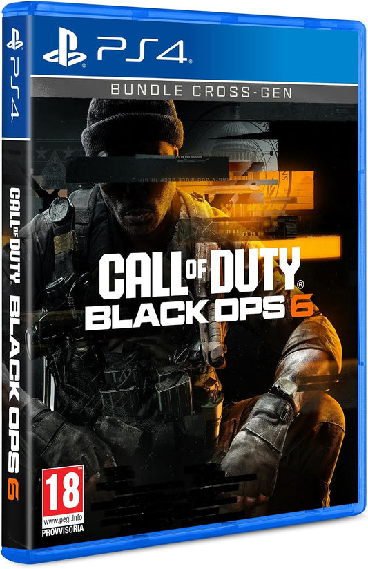 Call of Duty Black Ops 6 per PS4, confezione italiana - vista sinistra