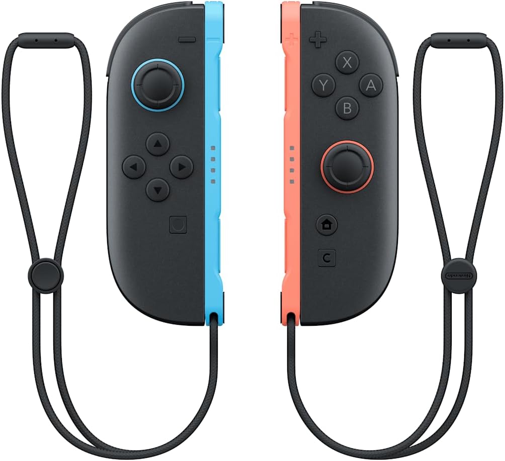 Nintendo Joy-Con 2 coppia controller Azzurro e rosso chiaro — vista 2