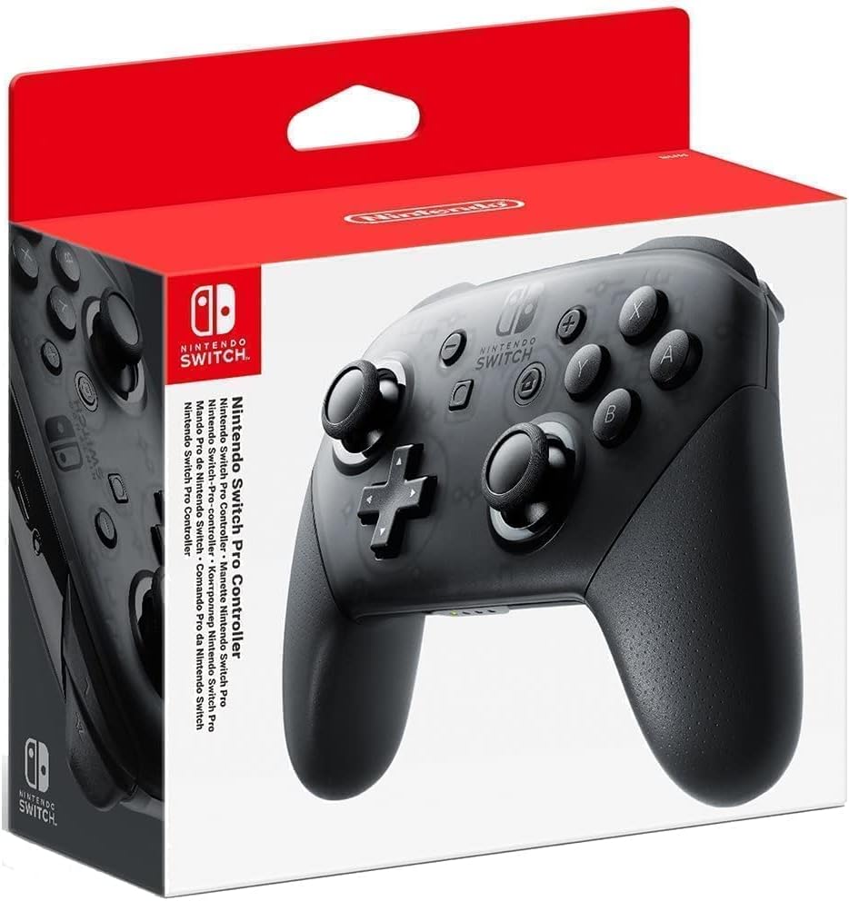 Nintendo Switch Pro Controller controller wireless Nero — vista 3